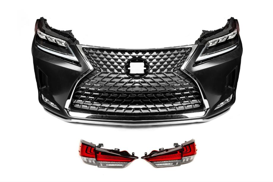 Lexus RX 2016–2022 Facelift komplet za leto 2021 (odbijač, žarometi, zadnje luči) Fotografija 1