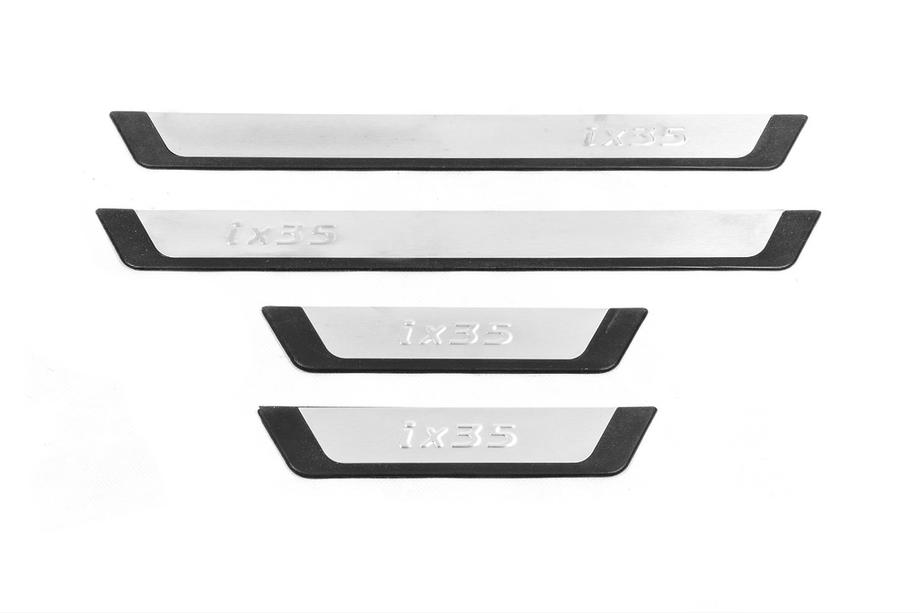 Hyundai IX-35 2010–2015 Omsa Flexill letve za prag (4 kos, nerjaveče jeklo) Image
