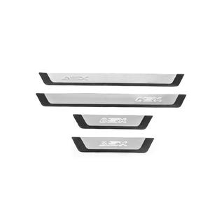 Flexill letvice pragov (4 kosi, nerjaveče jeklo) Mitsubishi ASX 2010–2023 fotografija 1