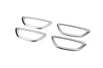 Renault Megane IV 2016–2025 Okvirji notranjih vratnih kljuk (4 kosi, nerjavno jeklo) fotografija 3
