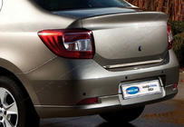Dacia Logan II 2013–2022 Obroba roba pokrova prtljažnika 2013-2018 (nerjaveče jeklo) fotografija 1