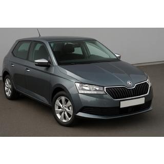 Nerjaveči pokrovi ogledal z izrezom za smernik (2 kos) Skoda Fabia 2014–2021 fotografija 1