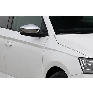 Nerjaveči pokrovi ogledal z izrezom za smernik (2 kos) Skoda Rapid 2012–2019 fotografija 1