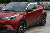 Toyota C-HR 2016–2023 OmsaLine okenske obrobe (4 kosi, nerjaveče jeklo) fotografija 5