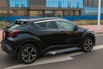 Toyota C-HR 2016–2023 OmsaLine okenske obrobe (4 kosi, nerjaveče jeklo) fotografija 6