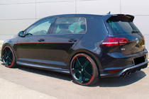 Volkswagen Golf 7/E-Golf 2012–2020 Spojler DPT (za GTI / R HB, ABS plastika) fotografija 1