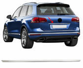 Volkswagen Touareg 2018– Kromirana letev nad registrsko tablico OmsaLine (nerjavno jeklo) fotografija 1