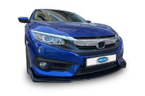 Honda Civic Limuzina X 2016–2021 Lip spojler sprednjega odbijača LIP V3 (črn) fotografija 1