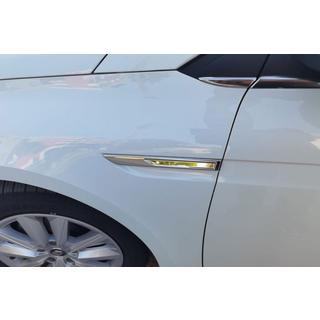 Pokrovi smernika 2021+ (2 kos, nerjavno jeklo) Renault Megane IV 2016–2025 fotografija 1