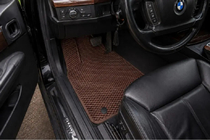 BMW serija 7 E65/66 2001–2008 Talne preproge E65 (EVA, rjave) fotografija 1