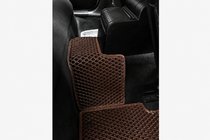 BMW serija 3 E46 1998–2006 EVA preproge za avto (rjave) fotografija 4