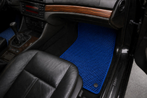 BMW serije 5 E39 1996–2003 EVA avto preproge (modre) fotografija 2