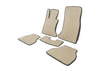 BMW Serija 5 E60/E61 2003–2010 EVA preproge za notranjost (bež) fotografija 2
