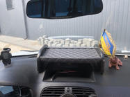 Renault Kangoo 2008–2020 Polica za armaturno ploščo (siva s sivimi šivi) fotografija 2