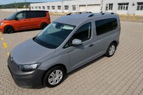 Volkswagen Caddy 2020– Strešne sani Skyport GREY Standardna baza fotografija 9