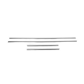 Zunanja okenska obroba (4 kosi, inox) Peugeot 207 2006–2014 fotografija 2