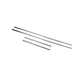 Zunanja okenska obroba (4 kosi, inox) Peugeot 207 2006–2014 fotografija 3