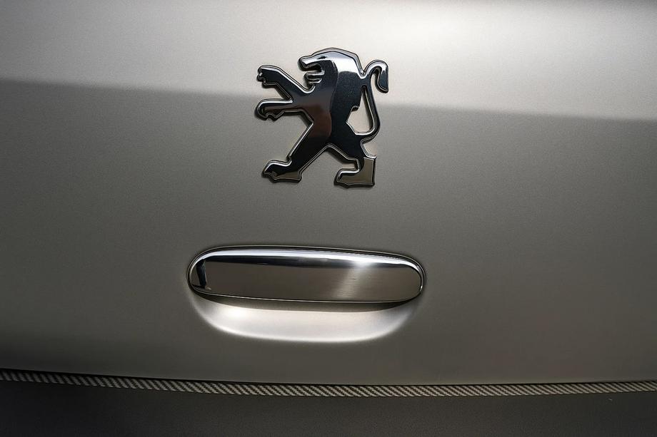 Peugeot 307 2001–2008 Kromirana obloga ročaja prtljažnika (inox) Image