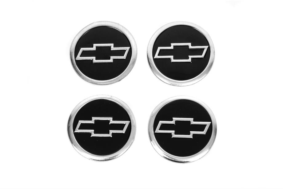 Chevrolet Nalepke za pokrovčke platišč V1 60 mm (4 kosi) Image