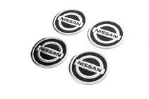 Nissan Nalepke za pokrovčke platišč V1 60 mm (4 kosi) fotografija 2