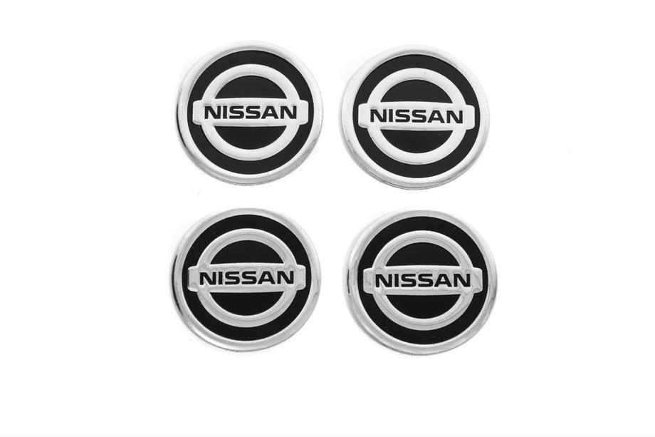 Nissan Nalepke za pokrovčke platišč V1 60 mm (4 kosi) Image
