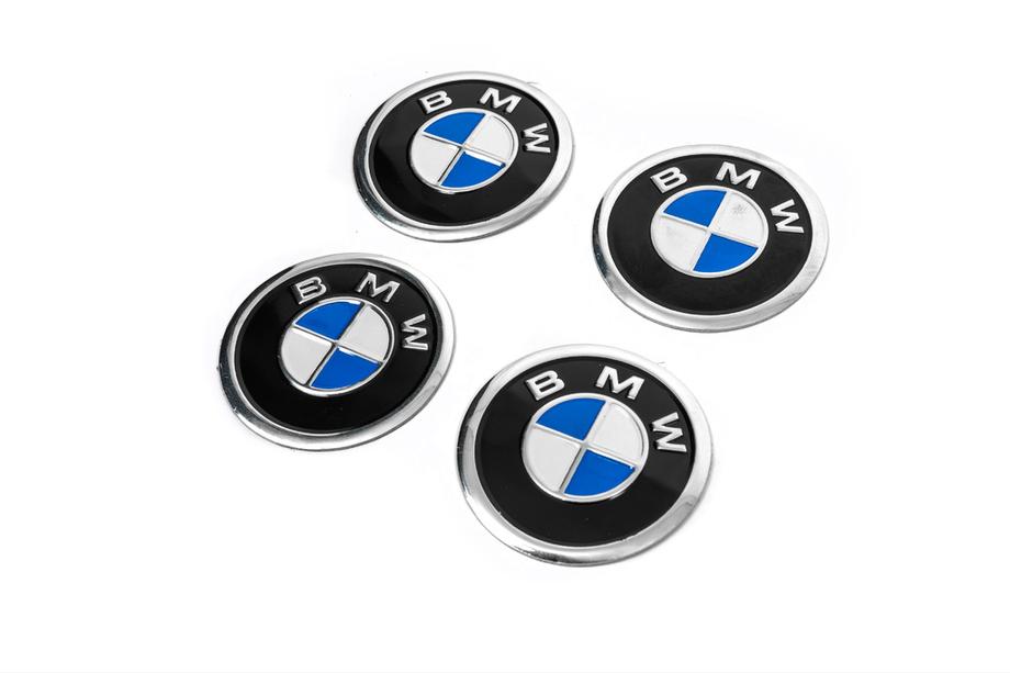 BMW Nalepke za pokrovčke platišč V1 60 mm (4 kosi) Fotografija 2