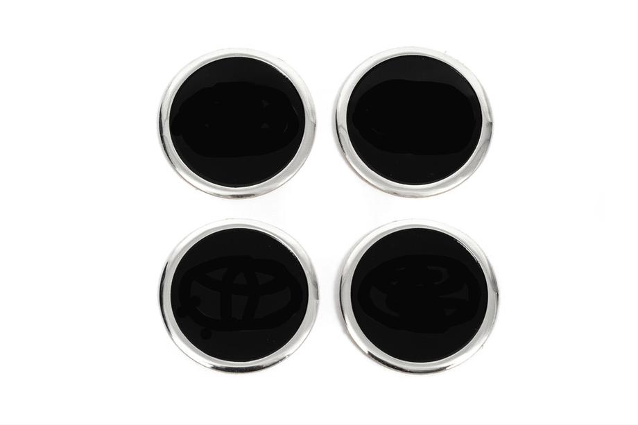 Toyota Nalepke za pokrovčke platišč V1 60 mm (4 kosi) Image