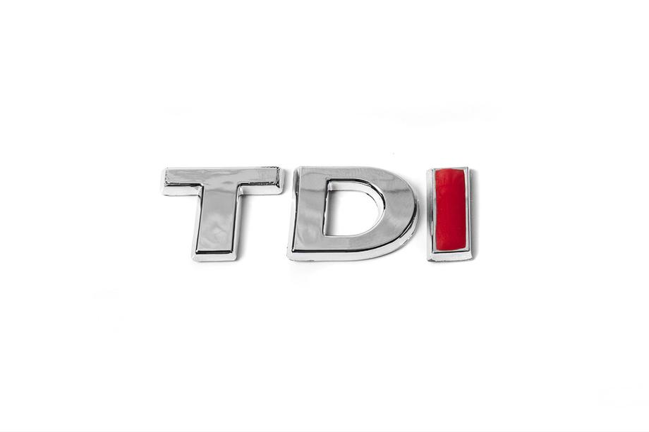 Volkswagen Passat B8 2015–2023 Napis TDI (kot original) TD krom, I rdeča Image