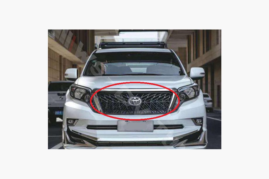 Toyota Land Cruiser Prado 150 2009–2023 Maska hladilnika 2013-2017 (TRD) Fotografija 7