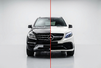 Mercedes GLE/ML class W166 2011–2018 Komplet za predelavo ML v GLE AMG fotografija 1