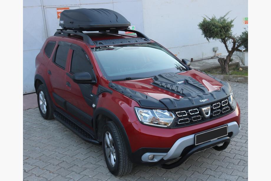 Dacia Duster 2018–2024 Komplet pokrovov motornega pokrova DRAGON (3 kosi) Image
