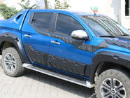 Mitsubishi L200 2015–2024 Letve za vrata EuroCap (6 kos, ABS) fotografija 8