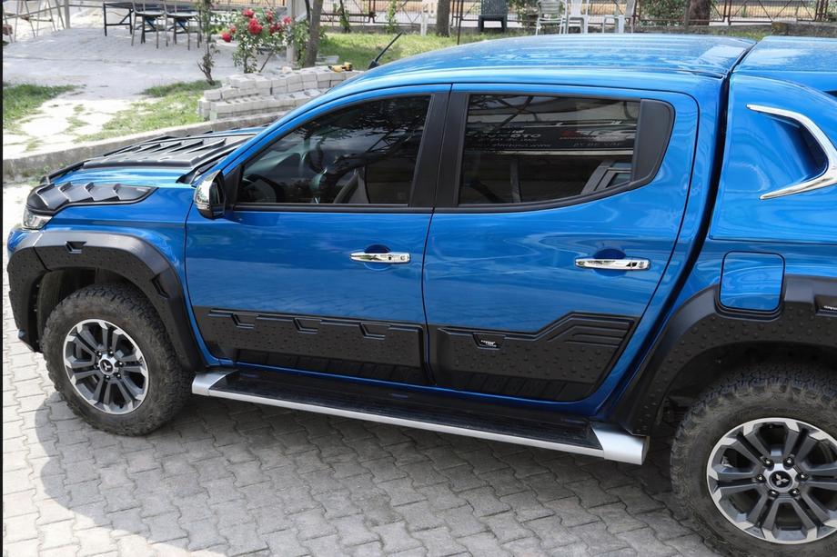 Mitsubishi L200 2015–2024 Letve za vrata EuroCap (6 kos, ABS) Image