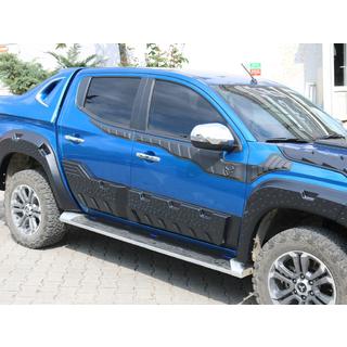 Letve za vrata EuroCap (6 kos, ABS) Fiat Fullback 2016– fotografija 4