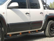 Volkswagen Amarok 2010–2022 Letve za vrata EuroCap (6 kos, ABS) fotografija 1