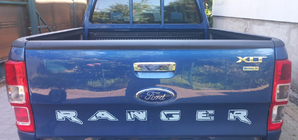Ford Ranger 2011–2022 Zaščitne letve roba kesona (2015-2022, 3 kosi) fotografija 1