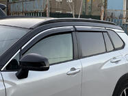 Toyota Corolla Cross 2020– Vetrni deflektorji oken s kromirano letvico (4 kos, Niken) fotografija 1