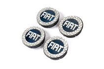Fiat Sredinske kapice platišč V3 49/42.5 mm modre (4 kosi, 46746586) fotografija 1