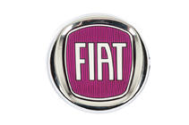 Fiat Emblem (rdeč V2, samolepilen) 120 mm fotografija 1