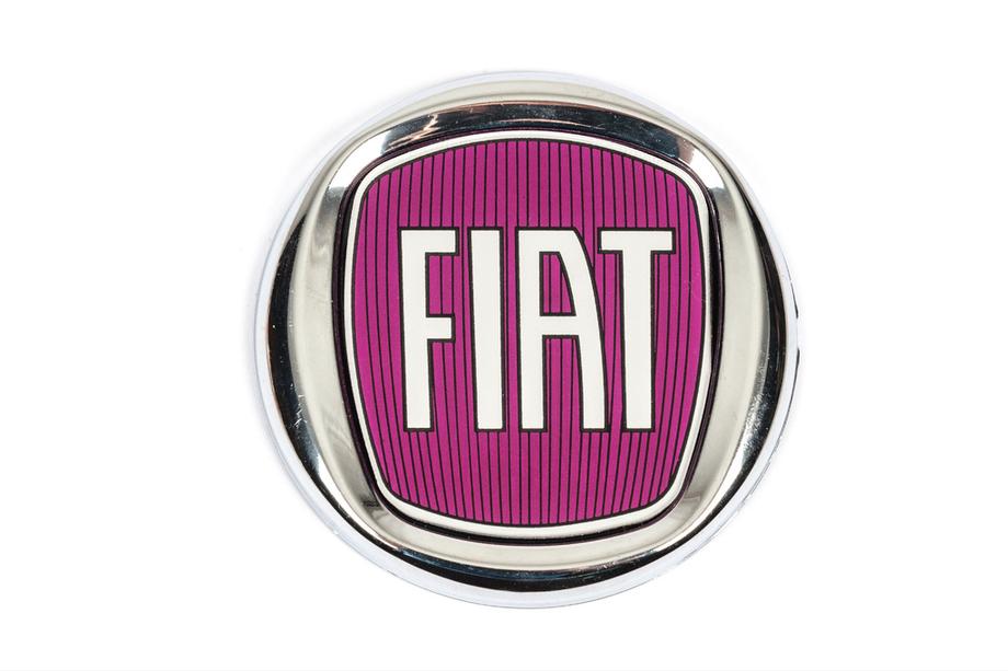 Fiat Emblem (rdeč V2, samolepilen) 120 mm Image