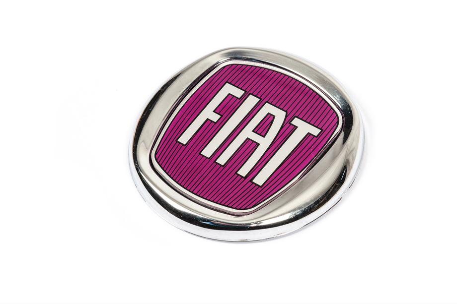 Fiat Emblem (rdeč V2, samolepilen) Fotografija 2