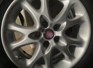 Fiat Sredinske kapice platišč V2 49/42,5 mm rdeče (4 kosi, 0735448759) fotografija 1