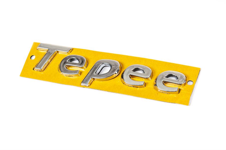 Peugeot Partner Tepee 2008–2018 Emblem napis Tepee (130 mm x 25 mm) Image