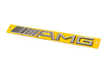 Mercedes-Benz AMG emblem (20 cm, ABS, krom) fotografija 1
