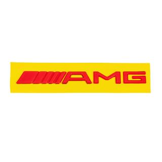 AMG emblem (20 cm, ABS, rdeč) fotografija 2