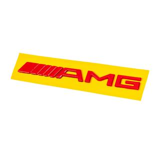 AMG emblem (20 cm, ABS, rdeč) fotografija 1