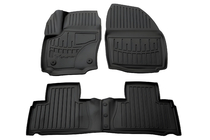 Ford S-Max 2007–2014 Stingray 3D talne preproge za kabino (2011-2014, 4 kos, poliuretan, sponka FC2) fotografija 1