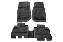 Jeep Wrangler 2007–2017 Stingray 3D talne preproge za notranjost (5D, 5 kos, poliuretan) fotografija 1