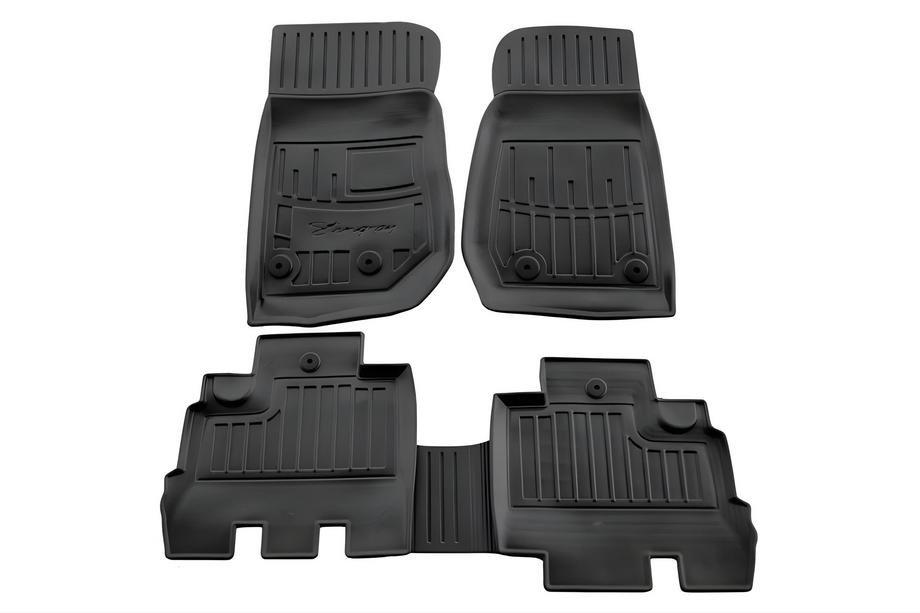 Jeep Wrangler 2007–2017 Stingray 3D talne preproge za notranjost (5D, 5 kos, poliuretan) Image