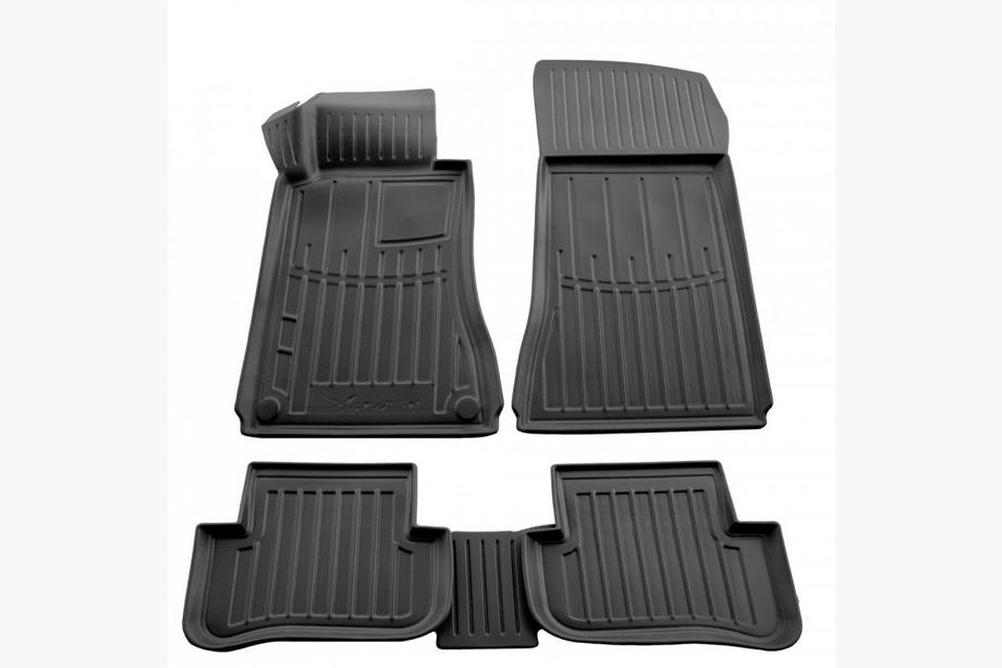 Mercedes razred C W203 2000–2007 Stingray 3D avto preproge (5 kos, poliuretan) Fotografija 1